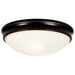 Access - 20726-ORB/OPL - Three Light Flush Mount - Atom - Oil Rubbed Bronze