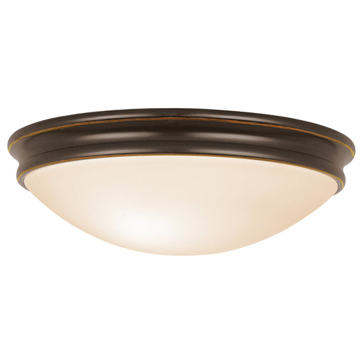 Atom Three Light Flush Mount Oil Rubbed Bronze