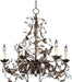 Maxim - 2851OI - Six Light Chandelier - Elegante - Oil Rubbed Bronze