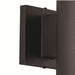 Vaxcel - CO-OWD050TB - One Light Outdoor Wall Mount - Chiasso - Textured Black