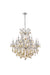 Maria Theresa 19 light Chandelier Chrome-Mid. Chandeliers-Elegant Lighting-Lighting Design Store