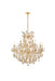 Maria Theresa 19 light Chandelier Gold-Mid. Chandeliers-Elegant Lighting-Lighting Design Store