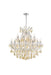 Maria Theresa 24 Light Chandelier Chrome-Large Chandeliers-Elegant Lighting-Lighting Design Store