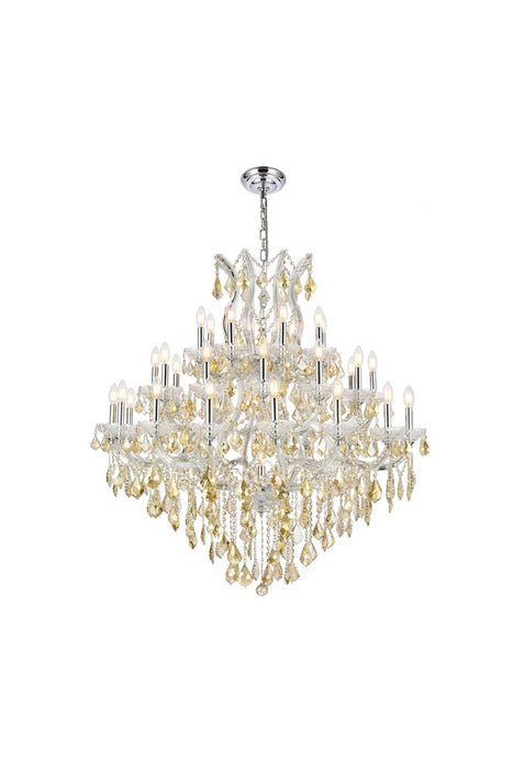 Maria Theresa 37 Light Chandelier Chrome-Large Chandeliers-Elegant Lighting-Lighting Design Store