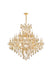 Maria Theresa 37 Light Chandelier Gold-Large Chandeliers-Elegant Lighting-Lighting Design Store