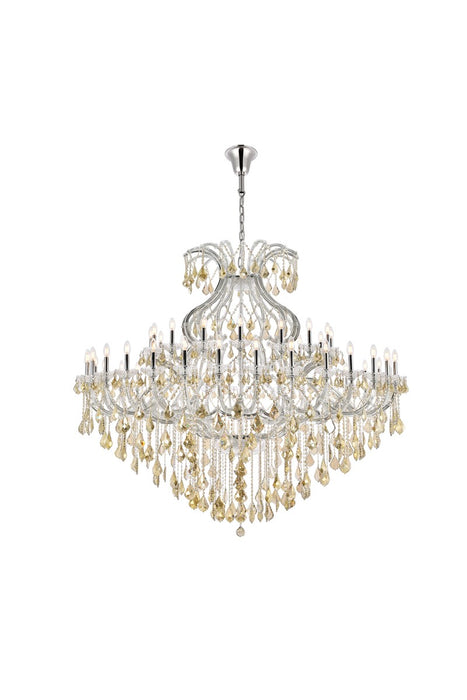 Maria Theresa 49 Light Chandelier Chrome-Large Chandeliers-Elegant Lighting-Lighting Design Store