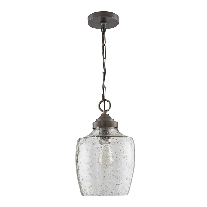 Stoney One Light Pendant Dark Pewter-Mini Pendants-Capital Lighting-Lighting Design Store