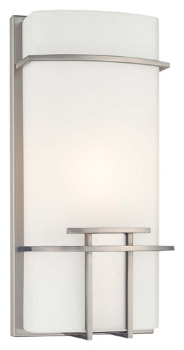 George Kovacs One Light Wall Sconce Brushed Nickel