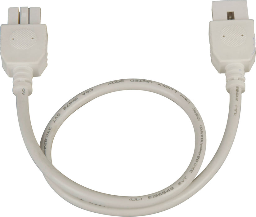 Maxim - 87877WT - 18 Inch  Connector Cord - CounterMax MXInterLink4 - White