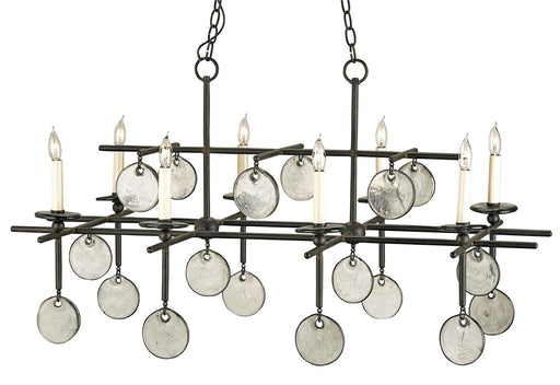 Currey and Company - 9124 - Eight Light Chandelier - Sethos - Old Iron