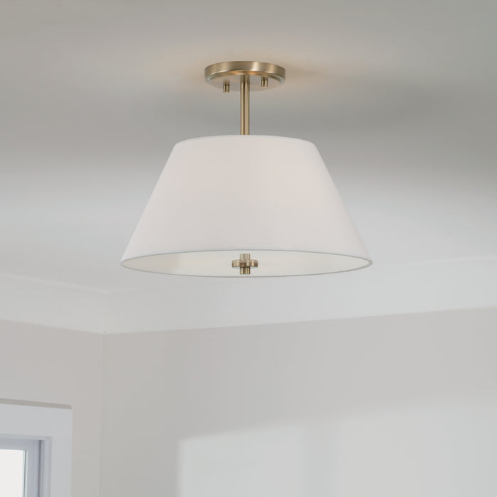 Parson Three Light Semi Flush Mount-Pendants-Capital Lighting-Lighting Design Store