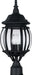 Maxim - 1035BK - Three Light Outdoor Pole/Post Lantern - Crown Hill - Black