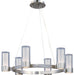 Maxim - 23077CLFTPC - Six Light Chandelier - Silo - Polished Chrome