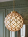 Polyhedron One Light Pendant-Pendants-Currey and Company-Lighting Design Store