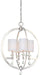 Metropolitan - N6840-613 - Four Light Pendant - Chadbourne - Polished Nickel
