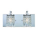 ELK Home - 11229/2 - Two Light Vanity Lamp - Optix - Polished Chrome