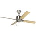 Progress Lighting - P2531-09 - 52" Ceiling Fan - North Park - Brushed Nickel