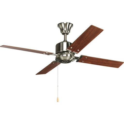 Progress Lighting - P2531-09 - 52" Ceiling Fan - North Park - Brushed Nickel