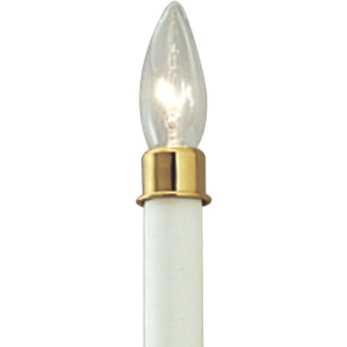 Progress Lighting - P8788-10 - Candle-Cap - Accesory Shade - Polished Brass