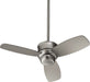 Quorum - 32323-65 - 32 Inch Ceiling Fan - Gusto - Satin Nickel