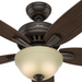 Newsome 52" Ceiling Fan-Fans-Hunter-Lighting Design Store