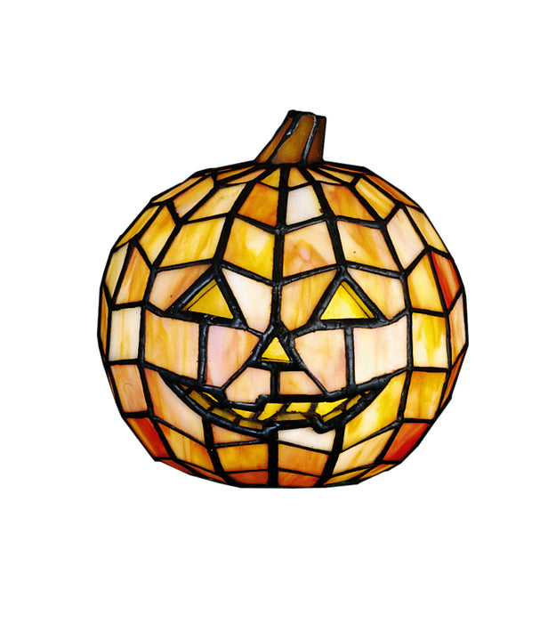 Meyda Tiffany - 24733 - One Light Accent Lamp - Jack O'Lantern - Orange Ia Ha