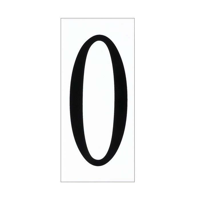 Generation Lighting - 90610-68 - Address Number Tile - Address Light - White Plastic