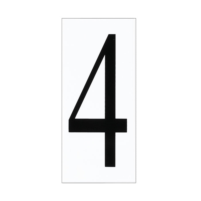 Generation Lighting - 90614-68 - Address Number Tile - Address Light - White Plastic