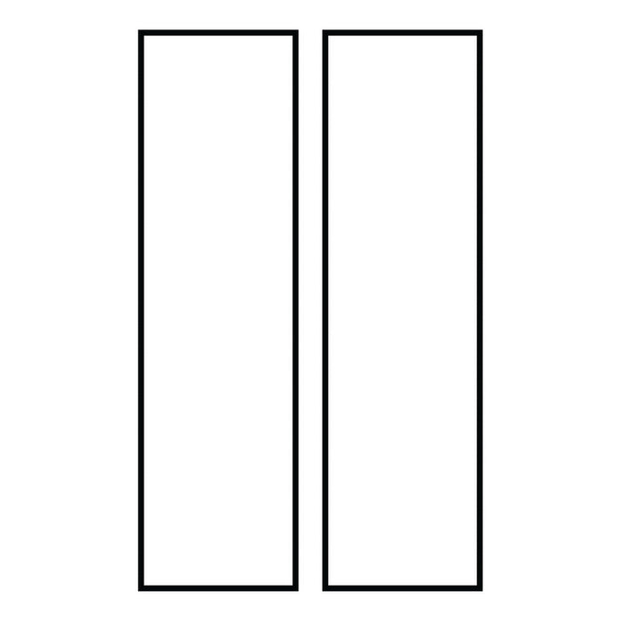 Generation Lighting - 90621-68 - Address Number Tile - Address Light - White Plastic