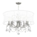 Livex Lighting - 6308-91 - Eight Light Chandelier - Newcastle - Brushed Nickel