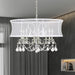 Livex Lighting - 6308-91 - Eight Light Chandelier - Newcastle - Brushed Nickel