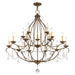 Livex Lighting - 6429-71 - 15 Light Chandelier - Chesterfield - Hand Applied Venetian Golden Bronze