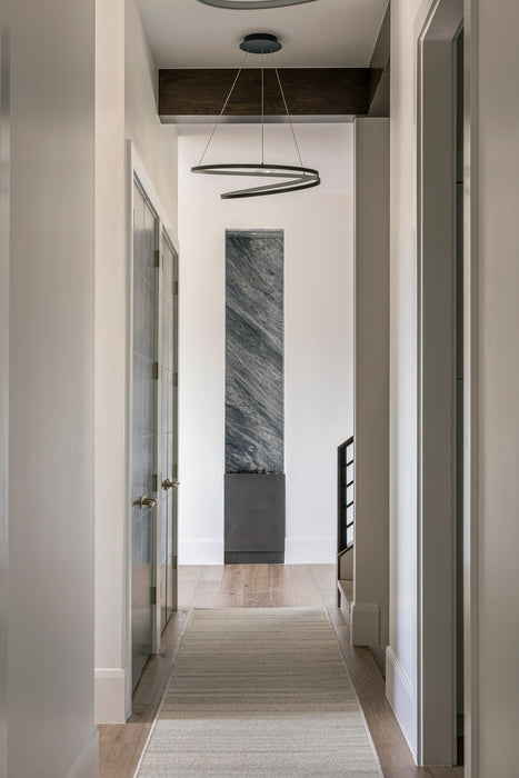 Marques LED Pendant Black-Pendants-W.A.C. Lighting-Lighting Design Store