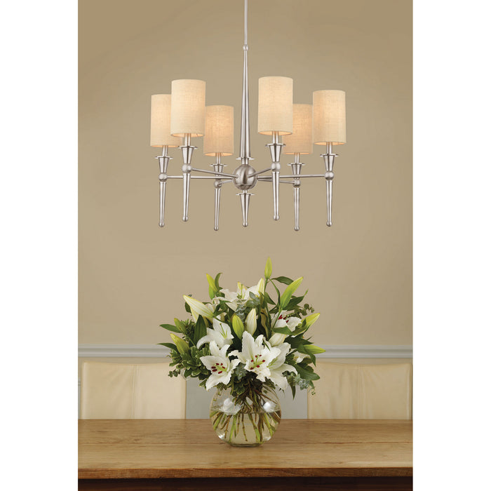 ELK Home - M209778 - Six Light Chandelier - Allure - Brushed Nickel