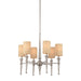 ELK Home - M209778 - Six Light Chandelier - Allure - Brushed Nickel