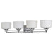 Nuvo Lighting - 60-4584 - Four Light Vanity - Soho - Polished Chrome