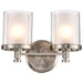 Nuvo Lighting - 60-4642 - Two Light Vanity - Decker - Brushed Nickel