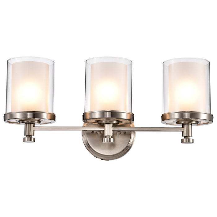Nuvo Lighting - 60-4643 - Three Light Vanity - Decker - Brushed Nickel