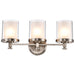 Nuvo Lighting - 60-4643 - Three Light Vanity - Decker - Brushed Nickel