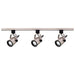 Nuvo Lighting - TK354 - Three Light Track Kit - Track Lighting Kits Brushed Nickel - Brushed Nickel