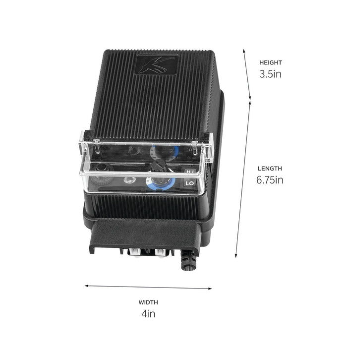 Kichler - 15E60BK - Transformer - Transformer - Standard Series - Black Material (Not Painted)