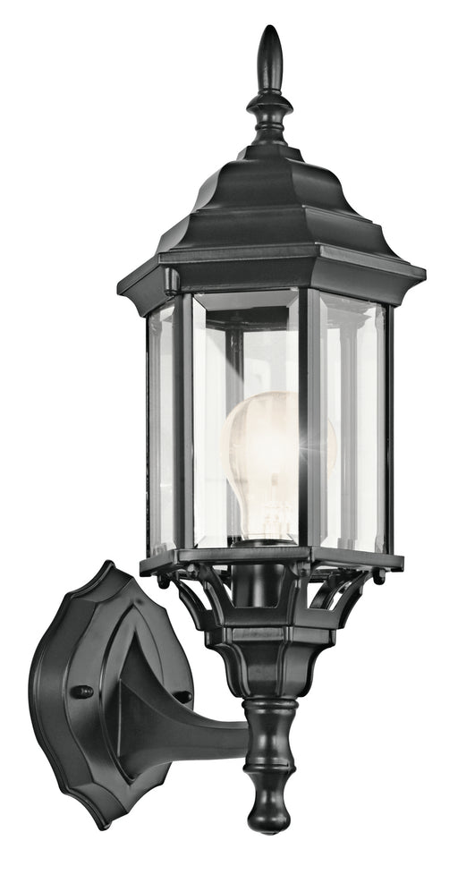 Kichler - 49255BK - One Light Outdoor Wall Mount - Chesapeake - Black