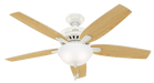 Newsome 52"Ceiling Fan-Fans-Hunter-Lighting Design Store