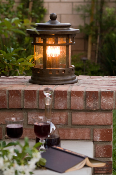 Santa Barbara VX Outdoor Deck Lantern-Exterior-maxim-Lighting Design Store