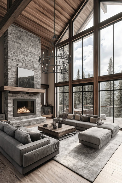 Dennison 20 Light Chandelier Matte Black-Large Chandeliers-Z-Lite-Lighting Design Store