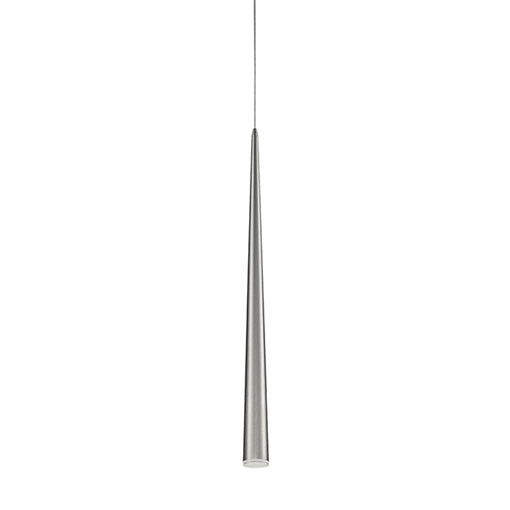 Mina LED Pendant Brushed Nickel-Mini Pendants-Kuzco Lighting-Lighting Design Store