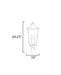 Sutton Place VX Outdoor Post Lantern-Exterior-Maxim-Lighting Design Store