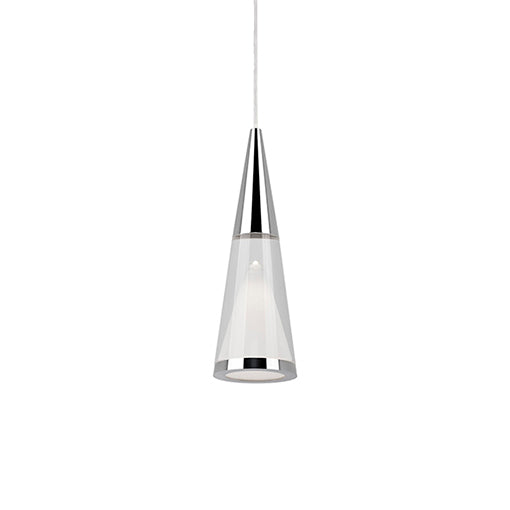 Malabar LED Pendant Chrome-Mini Pendants-Kuzco Lighting-Lighting Design Store