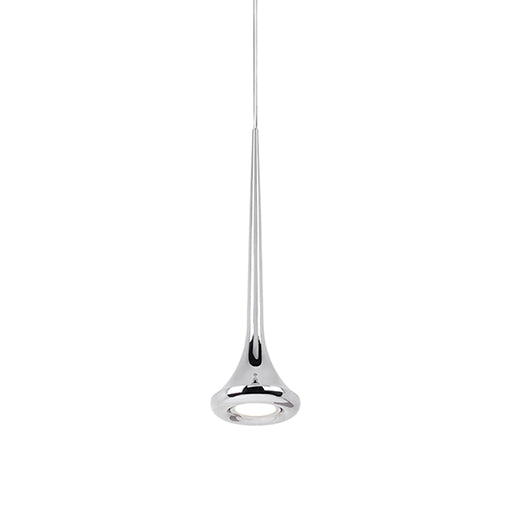 Bach LED Pendant Chrome-Mini Pendants-Kuzco Lighting-Lighting Design Store