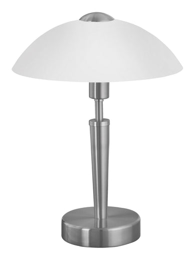 Solo 1 One Light Table Lamp Matte Nickel
